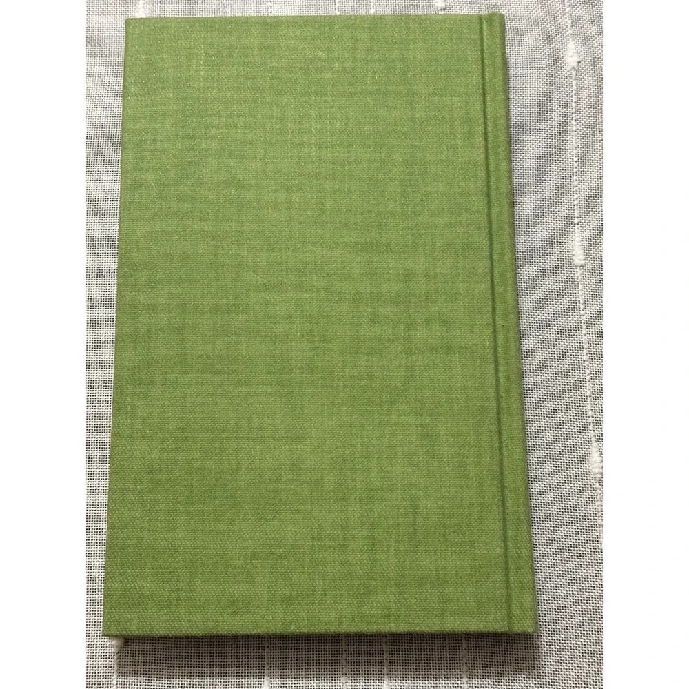 Vintage Green Fabric Log Book Military Federal Supply Record Journal New 8x5